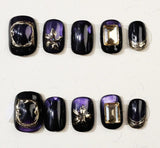 0998- Handmade press on nails fake nails removable