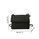 Chic Textured Small Square Bag - Stylish Women's Versatile Crossbody Bag for Everyday Elegance