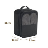 Shoe storage bag, anti-splashing thickened shoe box, travel storage shoe bag, can accommodate three pairs of shoe storage bag