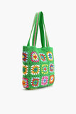 Rooted Radiance Crochet Tote