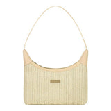 Chic Small Shoulder Straw Bag – Stylish Crossbody Bag for Ladies, Versatile Summer Hobo Bag