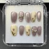 1046- Handmade press on nails fake nails removable