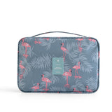 Toiletry Bag, Travel Wash Bag, Printed nylon Cosmetic Bag, Multifunctional Portable Large Capacity Storage Bag, Hangable Wash Bag