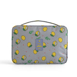 Toiletry Bag, Travel Wash Bag, Printed nylon Cosmetic Bag, Multifunctional Portable Large Capacity Storage Bag, Hangable Wash Bag