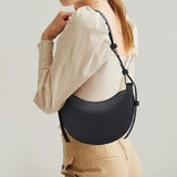 Half moon bag, adjustable shoulder strap crossbody shoulder bag for women, crescent bag, triple use shoulder bag, hobo bag for women,
