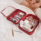 Cationic travel storage bag, waterproof toilet bag, makeup bag organizer,