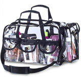 Transparent PVC cosmetic bag, waterproof swimming bag, washing beach bag, large-capacity cosmetic bag, large-capacity storage bag