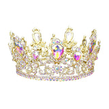 Glass Crystal Pageant Queen Tiara