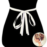 Multi Stone Rhinestone Sash Ribbon Wedding Belt Headband