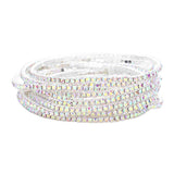Women's 12Pcs Stackable Rhinestone Stretch Evening Bracelets