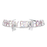 Happy Birthday Rhinestone Pave Party Tiara