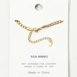 Stainless Steel Curb Chain Anklet