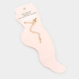 Flower Faceted Beaded Anklet