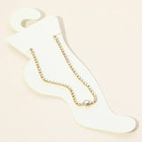 Rhinestone Cluster Evening Anklet