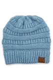 C.C Soft Yarn Knit Beanie Hat