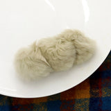 Faux Fur Triple Pom Pom Barrette