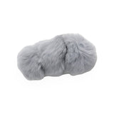 Faux Fur Triple Pom Pom Barrette