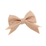 Sparkly Bling Stone Bow Hair Barrette