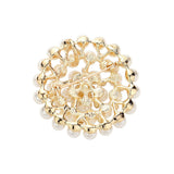 Rhinestone Pointed Pearl Pin Brooch / Pendant