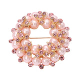Peal Embellished Pin Brooch