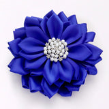 Pearl Pointed Flower Ribbon Brooch Hair Clip