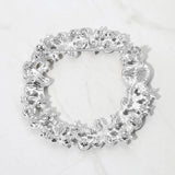 Rhinestone Star Flower Heart Cluster Wreath Pin Brooch