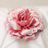 Metallic Fabric Flower Pin Brooch Hair Clip Hair Band Bracelet