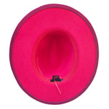 Belt Band Pointed Fedora Hat