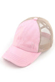 C.C Women's Baseball Ponytail Cap