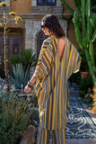 Bank Striped Tunic Caftan Set