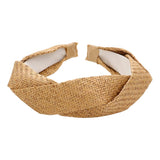 Braided Straw Headband