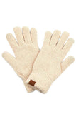 C.C Solid Boucle Gloves