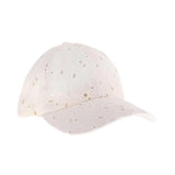 C.C EMBROIDERED Floral Cotton Pony Cap