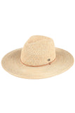 C.C Women's Packable Pattern Panama Hat