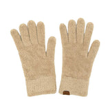 C.C Plush Terry Chenille Gloves