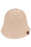 C.C Solid Knit Bucket Hat