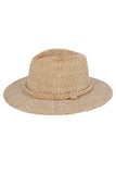 Chenille Pattern and Braided Band Winter Fedora