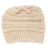Solid Classic C.C Beanie Tail