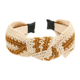 Zigzag Chevron Burnout Knot Headband