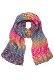 C.C Multi Color Rib Knit Scarf