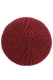 C.C SCALLOPED WAVE PATTERN BERET