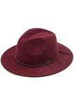 C.C Wool Felt Brim Hat