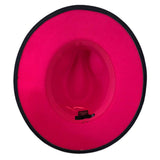 Belt Band Pointed Fedora Hat