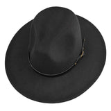 Belt Band Pointed Fedora Hat