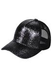C.C Women's Glitter Trucker Cap Hat