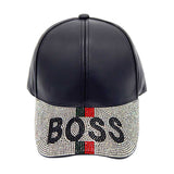 Bling Boss Message Baseball Cap