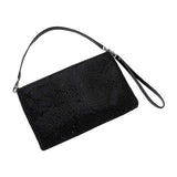 Bling Flat Clutch Crossbody Bag