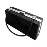 Bling Rectangle Evening Tote Clutch Crossbody Bag