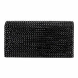 Bling Studded Evening Clutch Crossbody Bag