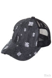 C.C BASEBALL PONY CAP